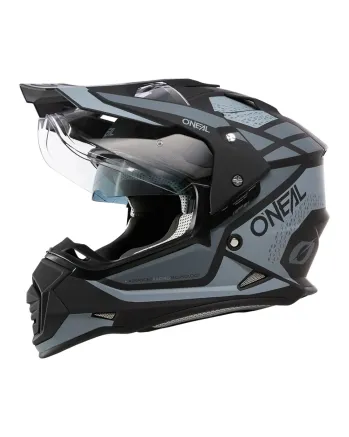 Ендуро каска O'NEAL SIERRA II R BLACK/GRAY V.24