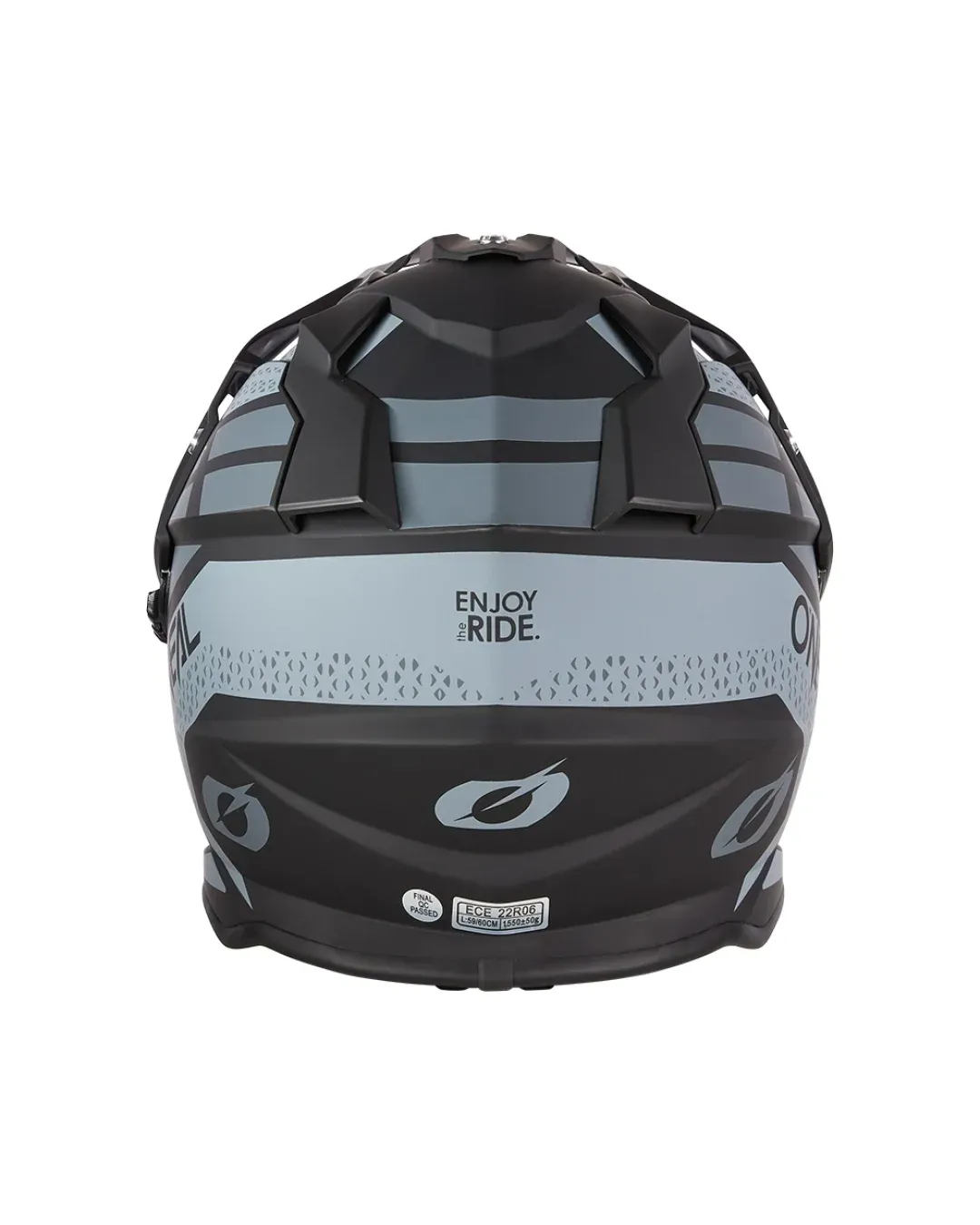 Ендуро каска O'NEAL SIERRA II R BLACK/GRAY V.24