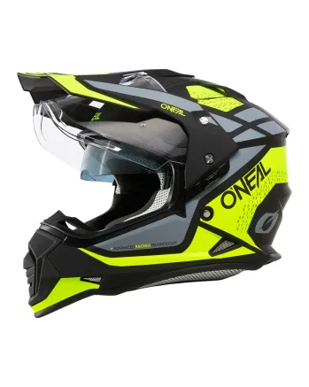 Ендуро каска O'NEAL SIERRA II R NEON YELLOW/BLACK/GRAY V.24