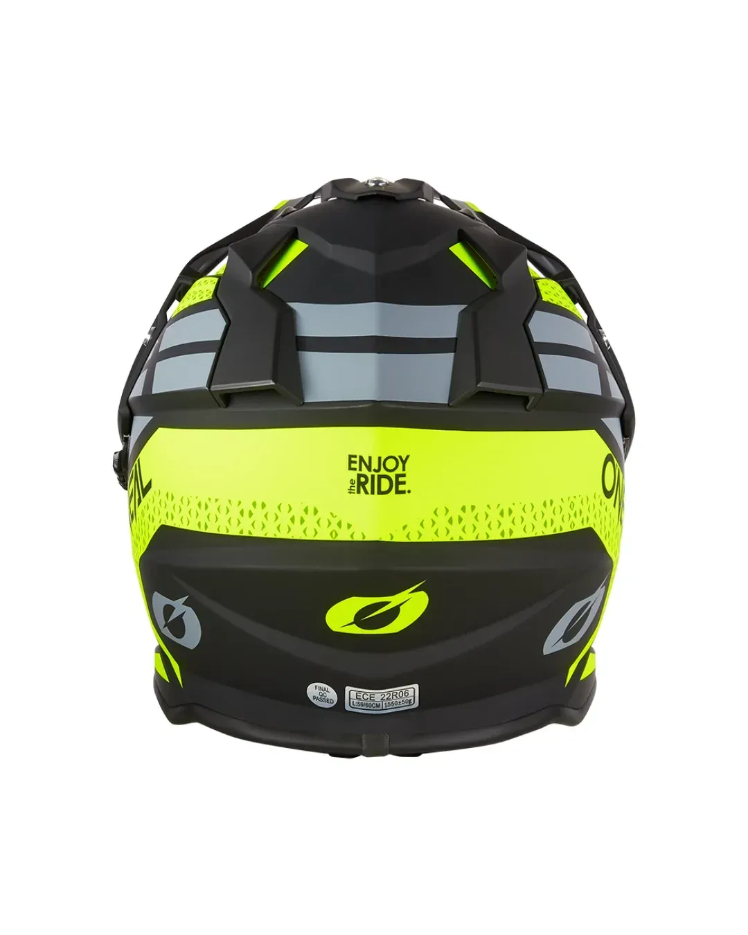 Ендуро каска O'NEAL SIERRA II R NEON YELLOW/BLACK/GRAY V.24