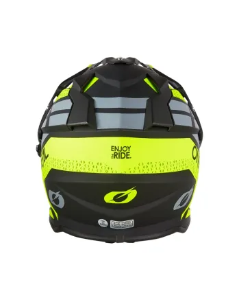 Ендуро каска O'NEAL SIERRA II R NEON YELLOW/BLACK/GRAY V.24