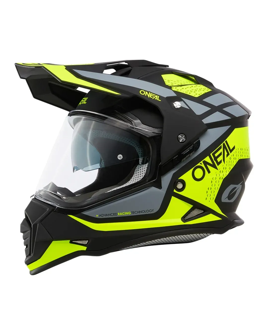 Ендуро каска O'NEAL SIERRA II R NEON YELLOW/BLACK/GRAY V.24
