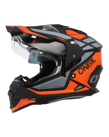 Ендуро каска O'NEAL SIERRA II R ORANGE/BLACK/GRAY V.24