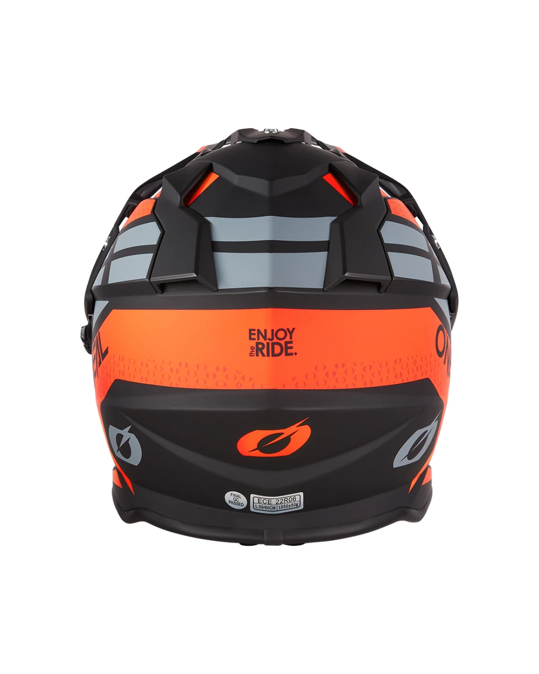 Ендуро каска O'NEAL SIERRA II R ORANGE/BLACK/GRAY V.24