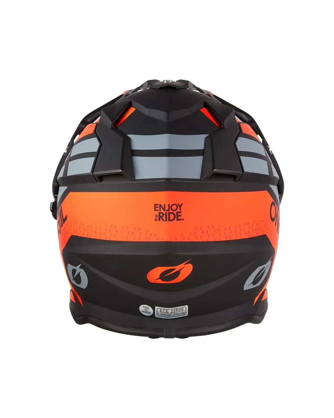 Ендуро каска O'NEAL SIERRA II R ORANGE/BLACK/GRAY V.24