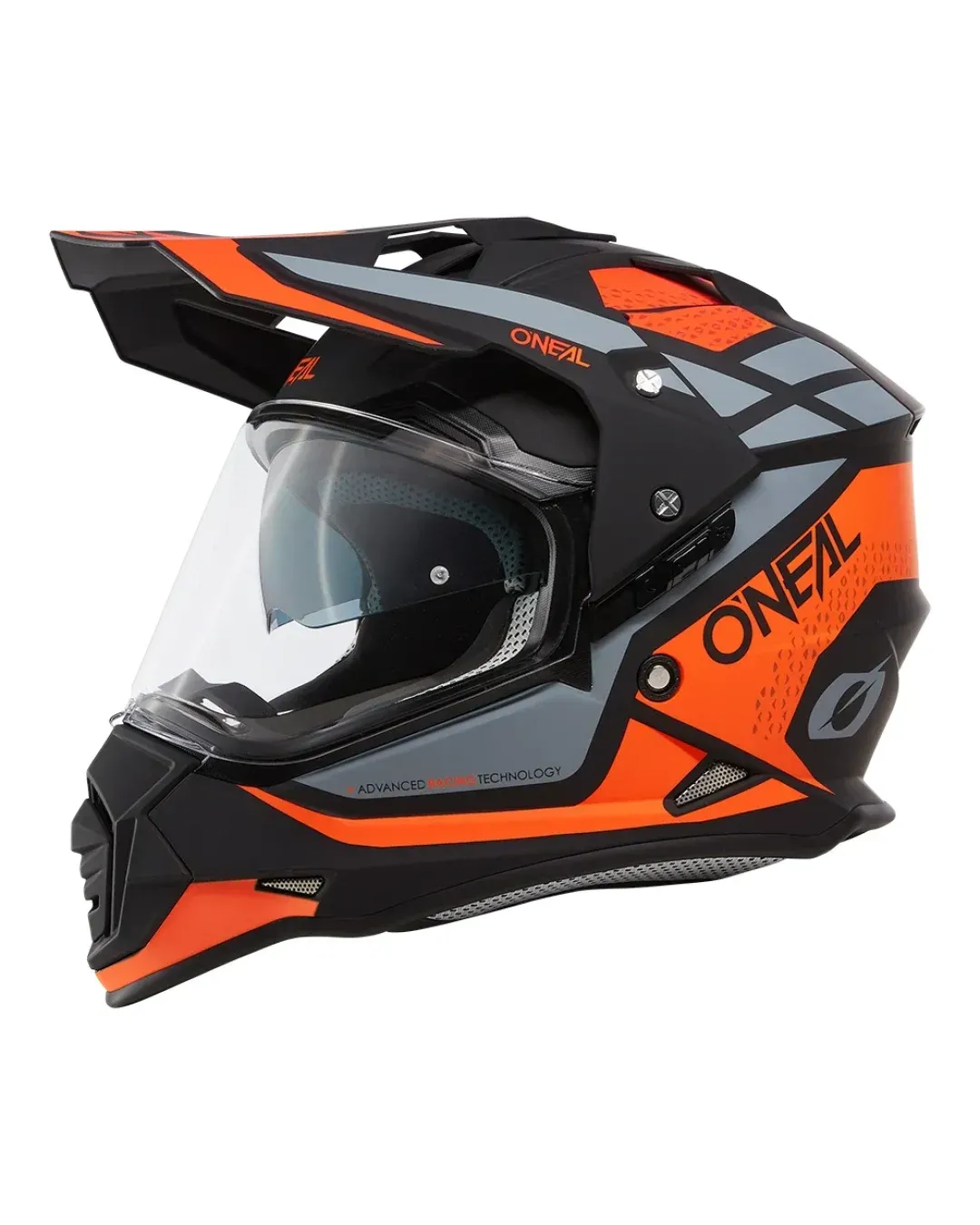 Ендуро каска O'NEAL SIERRA II R ORANGE/BLACK/GRAY V.24