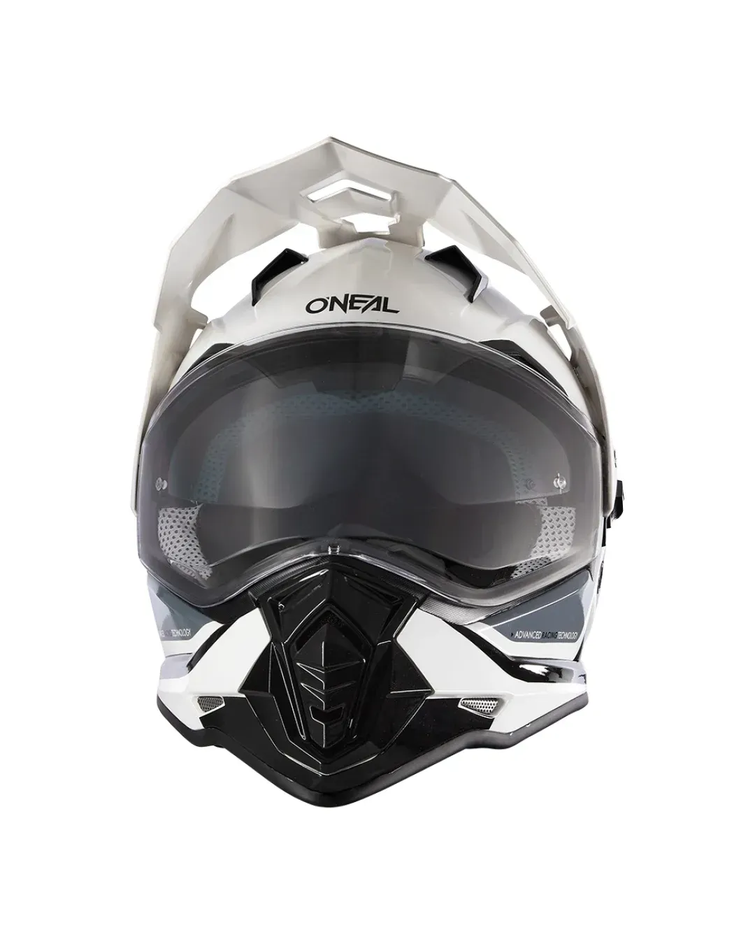 Ендуро каска O'NEAL SIERRA II R WHITE/BLACK/GRAY V.24