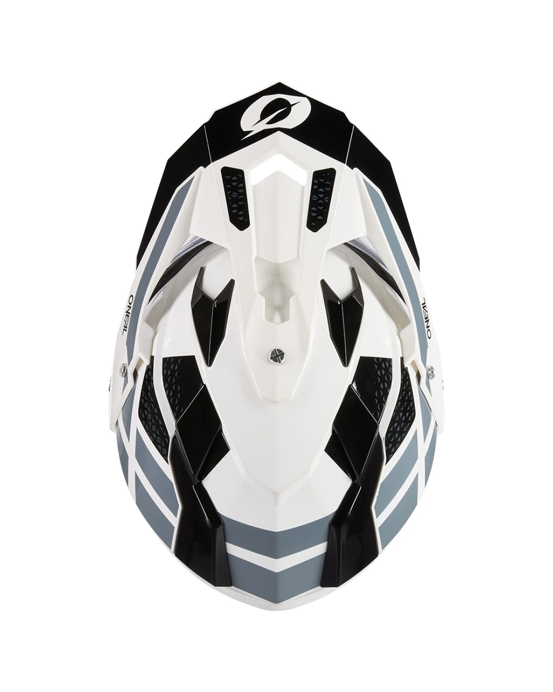 Ендуро каска O'NEAL SIERRA II R WHITE/BLACK/GRAY V.24