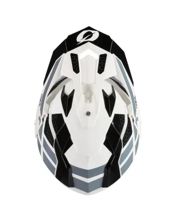 Ендуро каска O'NEAL SIERRA II R WHITE/BLACK/GRAY V.24
