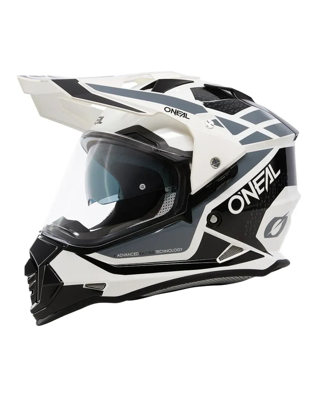 Ендуро каска O'NEAL SIERRA II R WHITE/BLACK/GRAY V.24