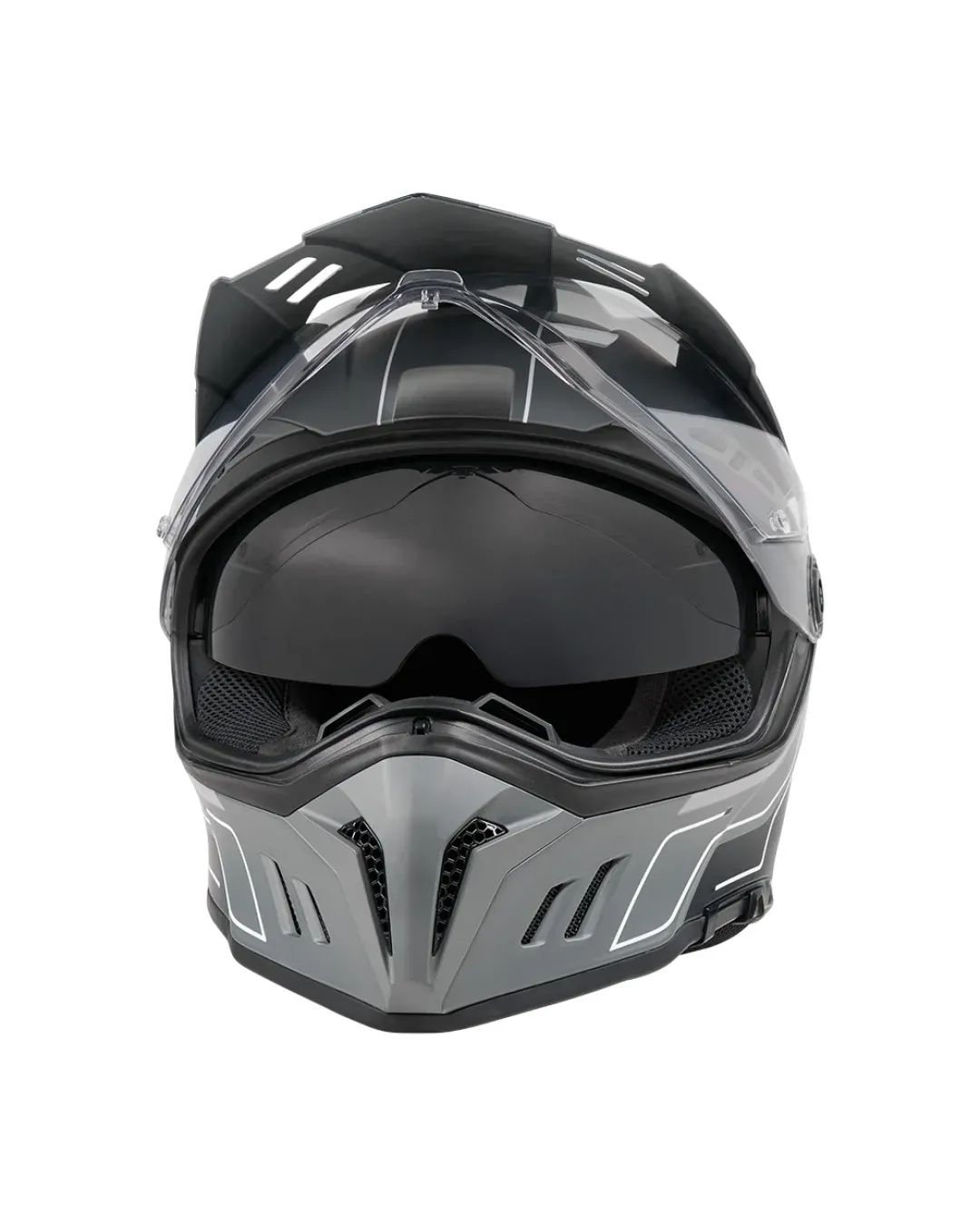 Ендуро каска O'NEAL SIERRA RS ECHO BLACK/GRAY V.26