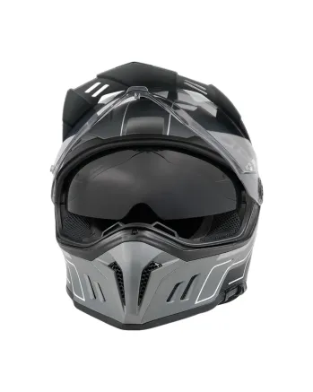 Ендуро каска O'NEAL SIERRA RS ECHO BLACK/GRAY V.26