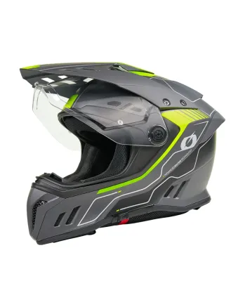 Ендуро каска O'NEAL SIERRA RS ECHO BLACK/NEON YELLOW V.26