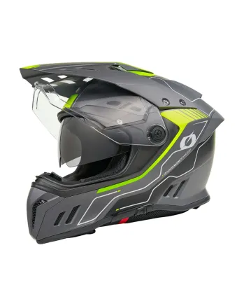Ендуро каска O'NEAL SIERRA RS ECHO BLACK/NEON YELLOW V.26