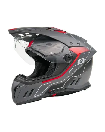 Ендуро каска O'NEAL SIERRA RS ECHO BLACK/RED V.26