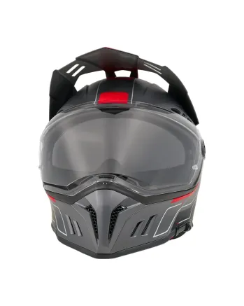 Ендуро каска O'NEAL SIERRA RS ECHO BLACK/RED V.26