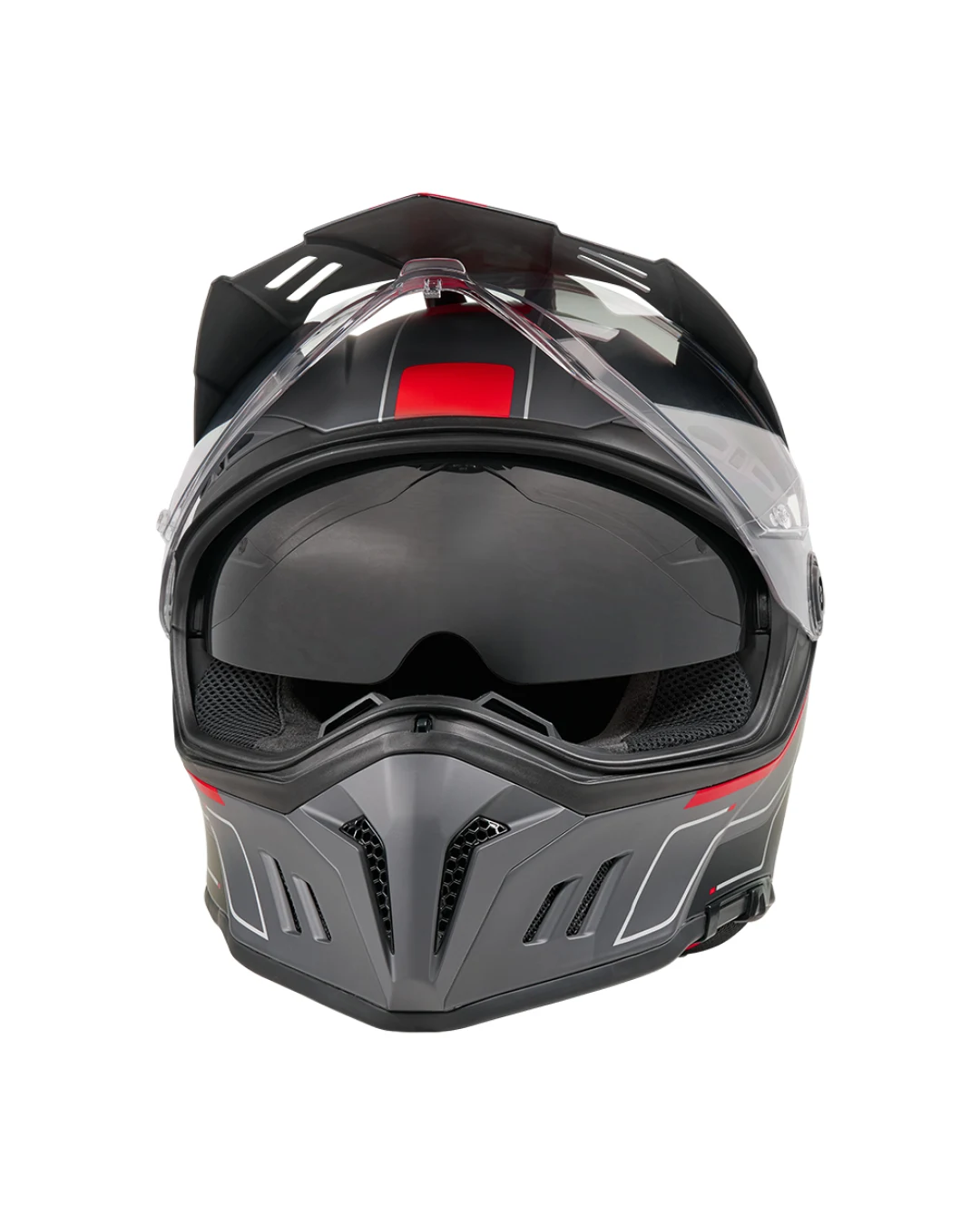 Ендуро каска O'NEAL SIERRA RS ECHO BLACK/RED V.26