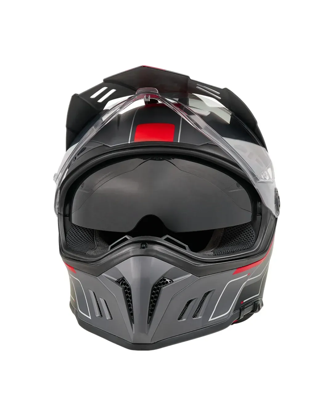 Ендуро каска O'NEAL SIERRA RS ECHO BLACK/RED V.26