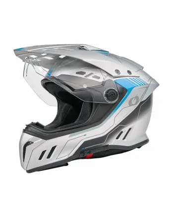 Ендуро каска O'NEAL SIERRA RS ECHO GRAY/BLUE V.26