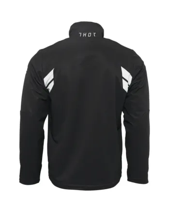 Ендуро яке THOR WARM UP JACKET BLACK/WHITE