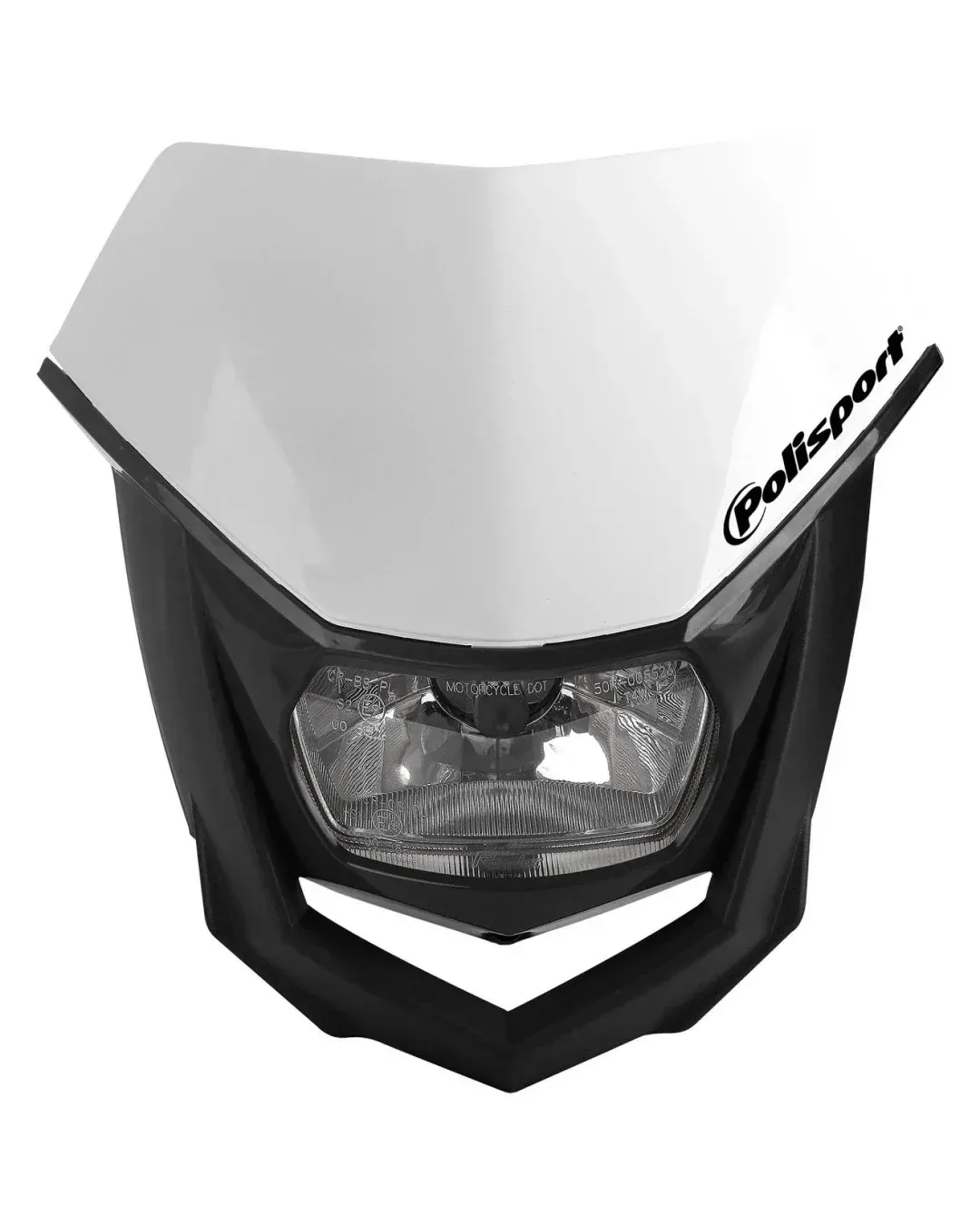 Фар Polisport HALO - WHITE/BLACK