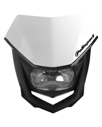 Фар Polisport HALO - WHITE/BLACK