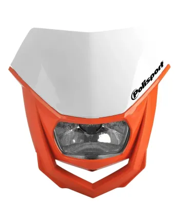 Фар Polisport HALO - WHITE/ORANGE