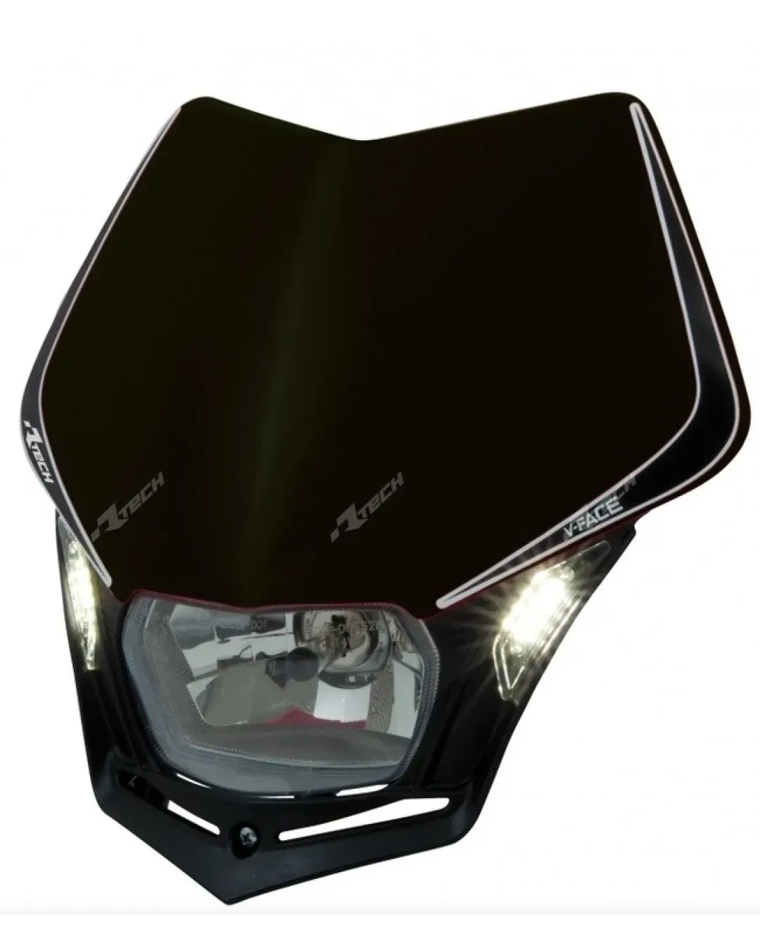 Фар RACETECH V-Face Headlight Led Black