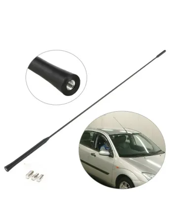 FM/AM Радио Антена За Ford Transit Mondeo Fiesta Focus с 3 адаптора 55см