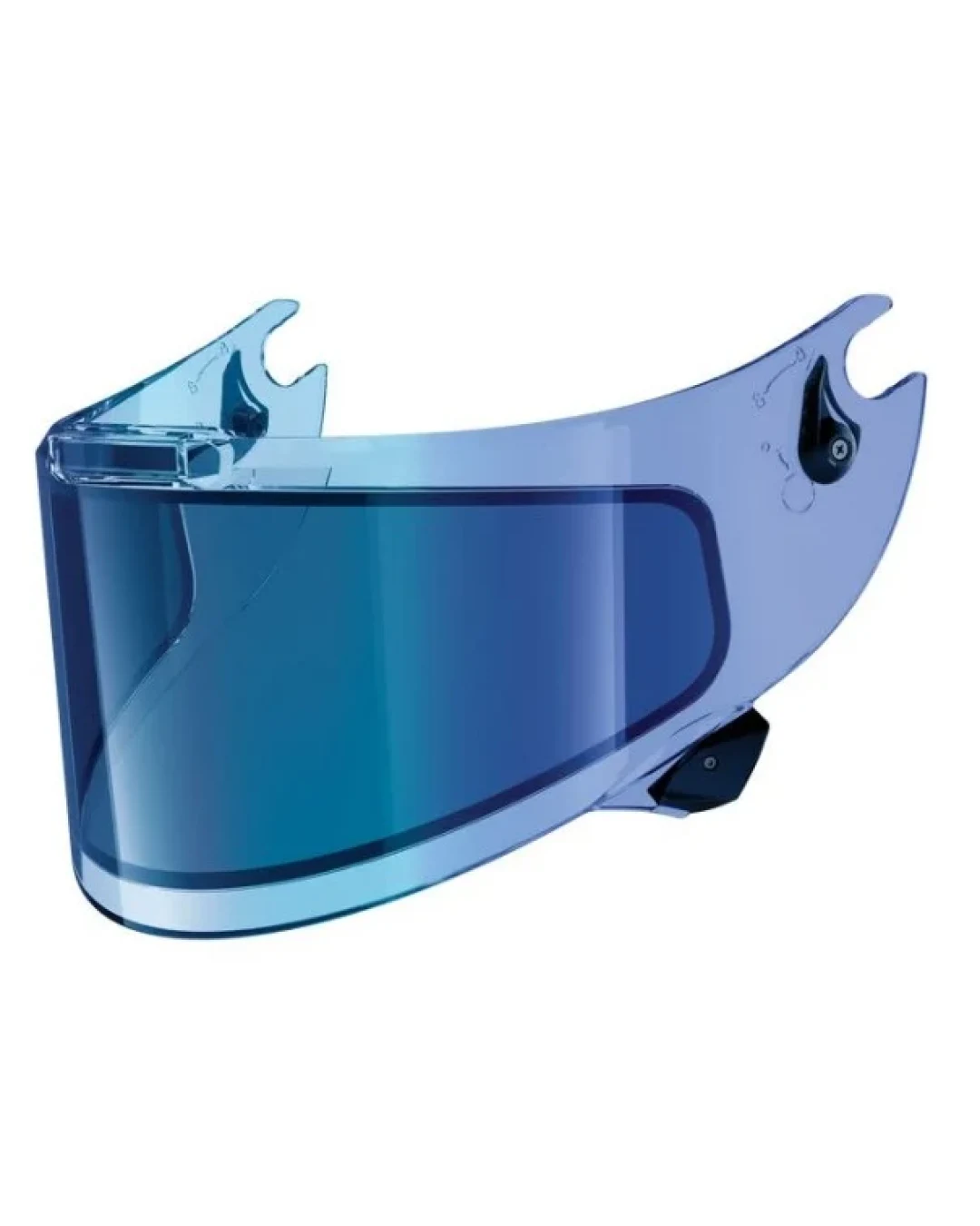 Фотохроматичен визьор SHARK AERON; AERON GP; RACE-R; SPEED-R - Син/Иридиев
