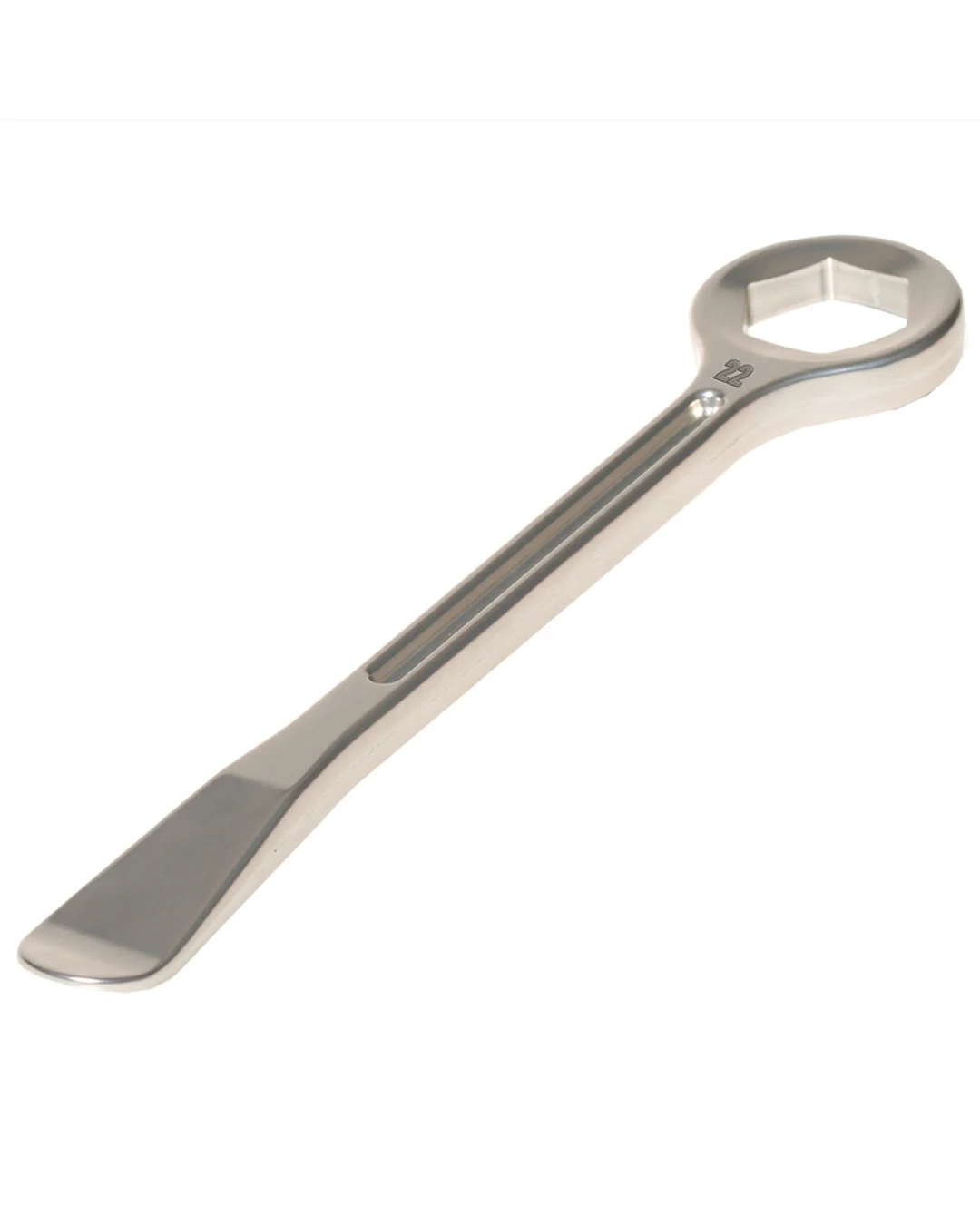 Гаечен ключ с щанга RFX Race Spoon and 17mm Spanner End Tyre Lever - Aluminium