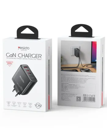 Зарядно устройство YESIDO YC142 100W с три порта