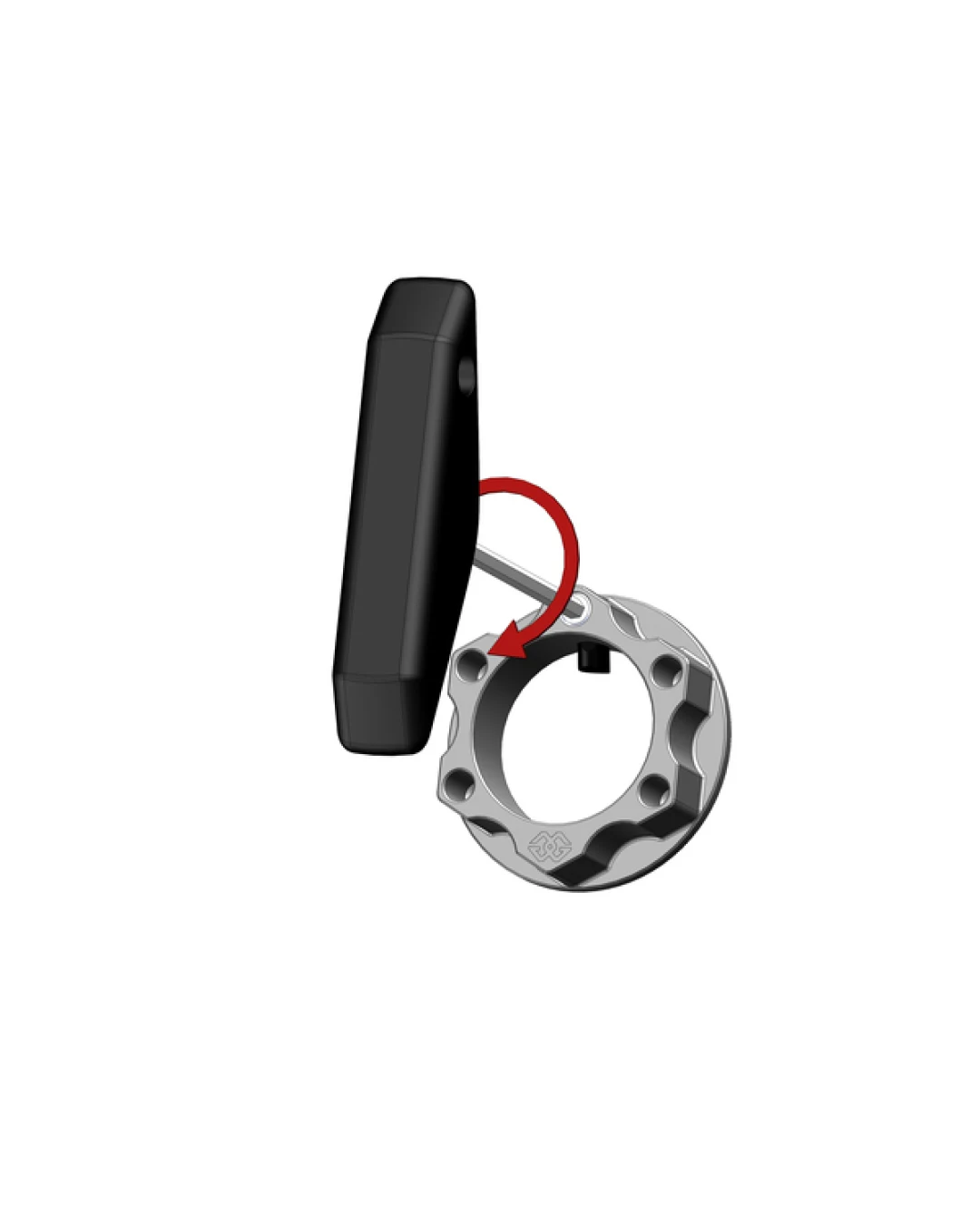 Гайка за трипътник GILLES TOP YOKE NUT ACMA BK