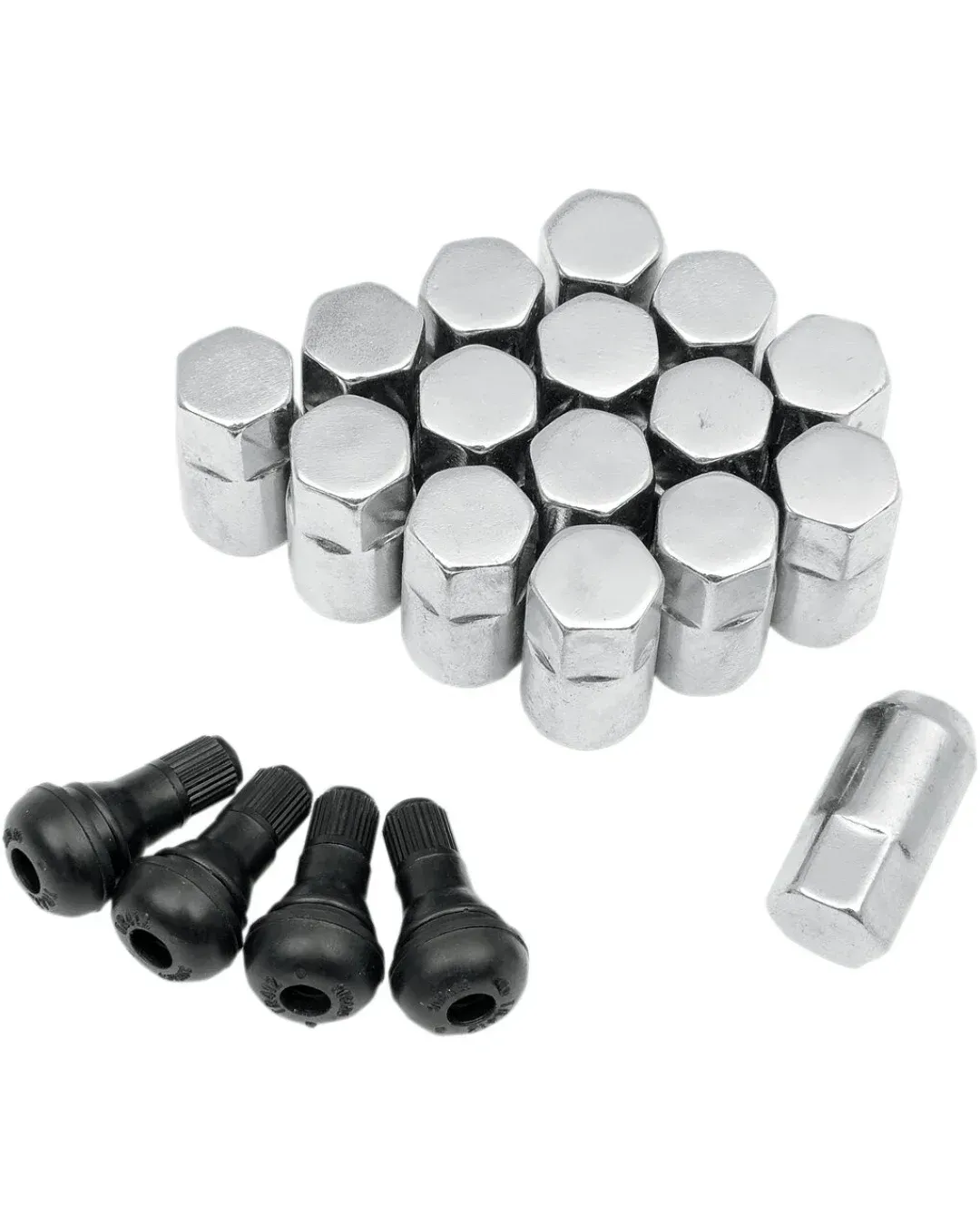 Гайки 3/8 chrome 16-pack MOOSE RACING SP300MO201