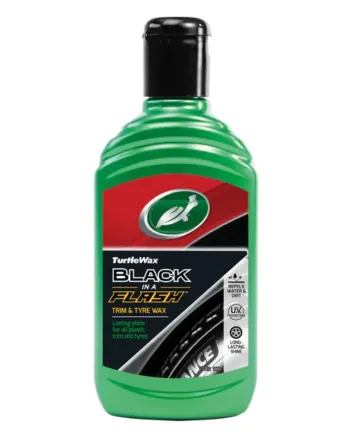 Гел за Възстановяване на Гуми и Пластмаси Turtle Wax Black in a Flash 300 мл