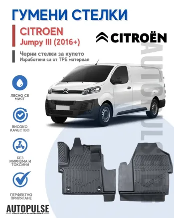 Гумени стелки Erpassan за Citroen Jumpy III Panelvan (2016+)