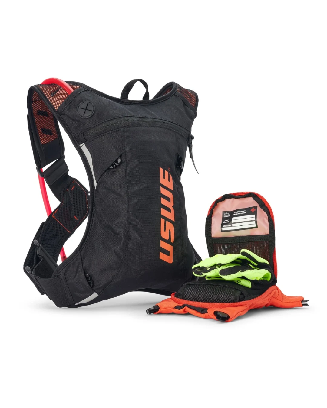 Хидраторна раница USWE MOTO HYDRO 3L HYDRATION PACK ORANGE