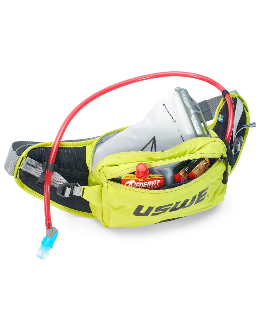Хидраторна раница за кръст USWE ZULO 2L HYDRATION WAIST PACK CRAZY YELLOW