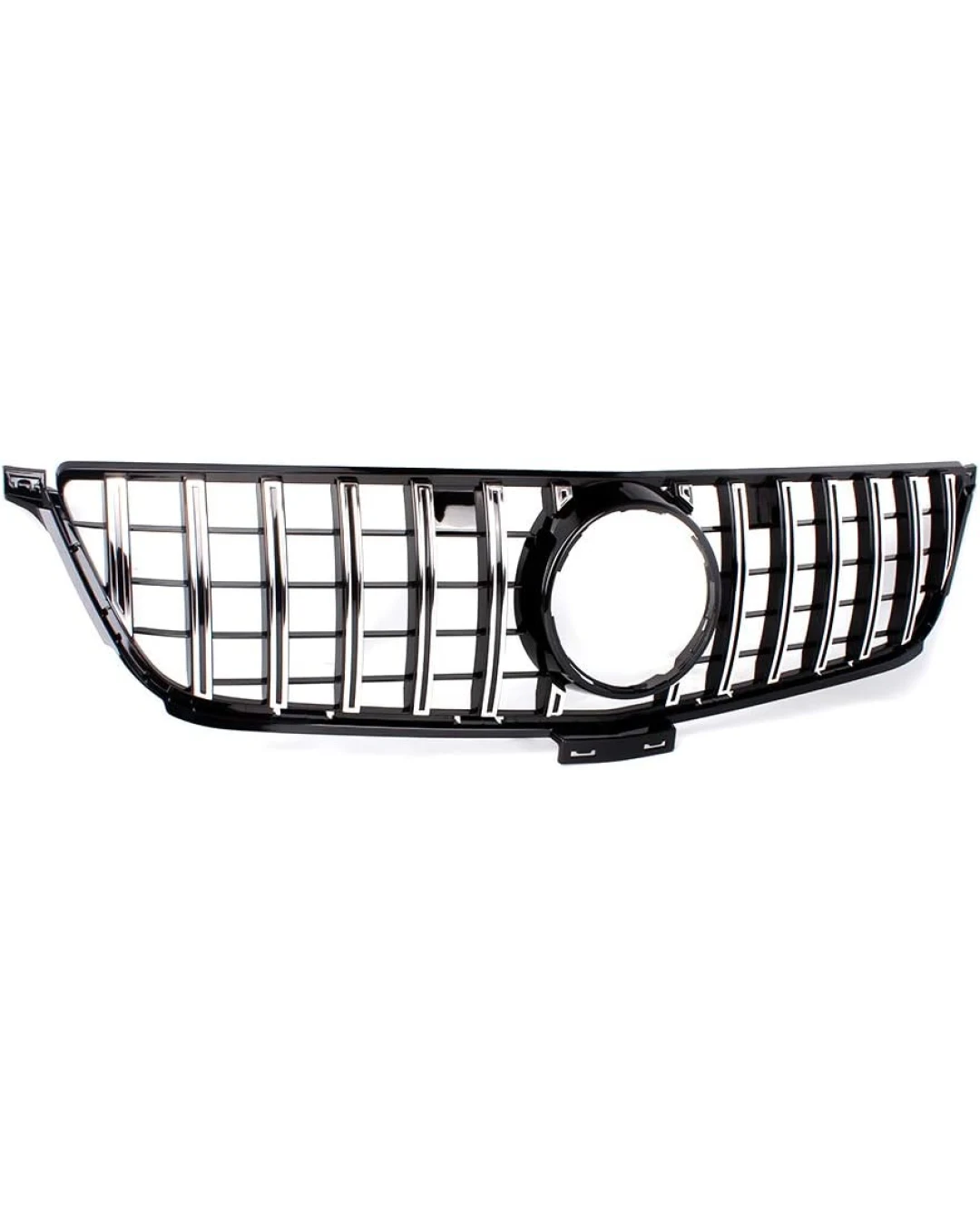 Хромирана Предна Решетка За Mercedes Benz Мерцедес M-КЛАСА W166 ML300 ML320 ML350 ML400 ML450 2012-2015