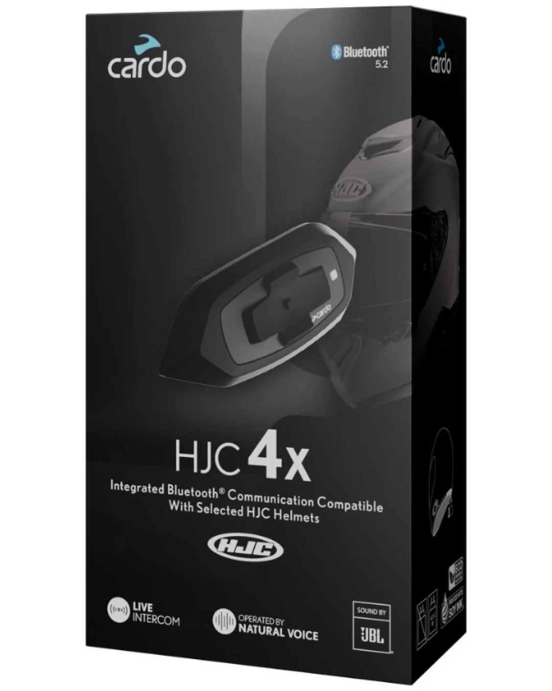Интерком за мотоциклет CARDO HJC 4X Single