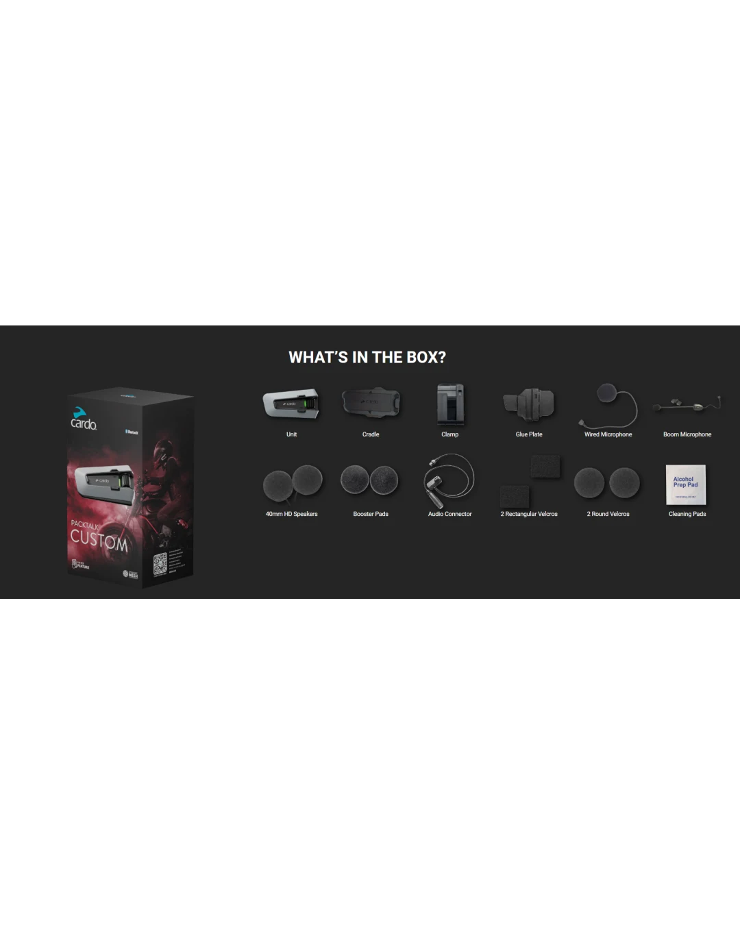 Интерком за мотоциклет CARDO PACKTALK CUSTOM