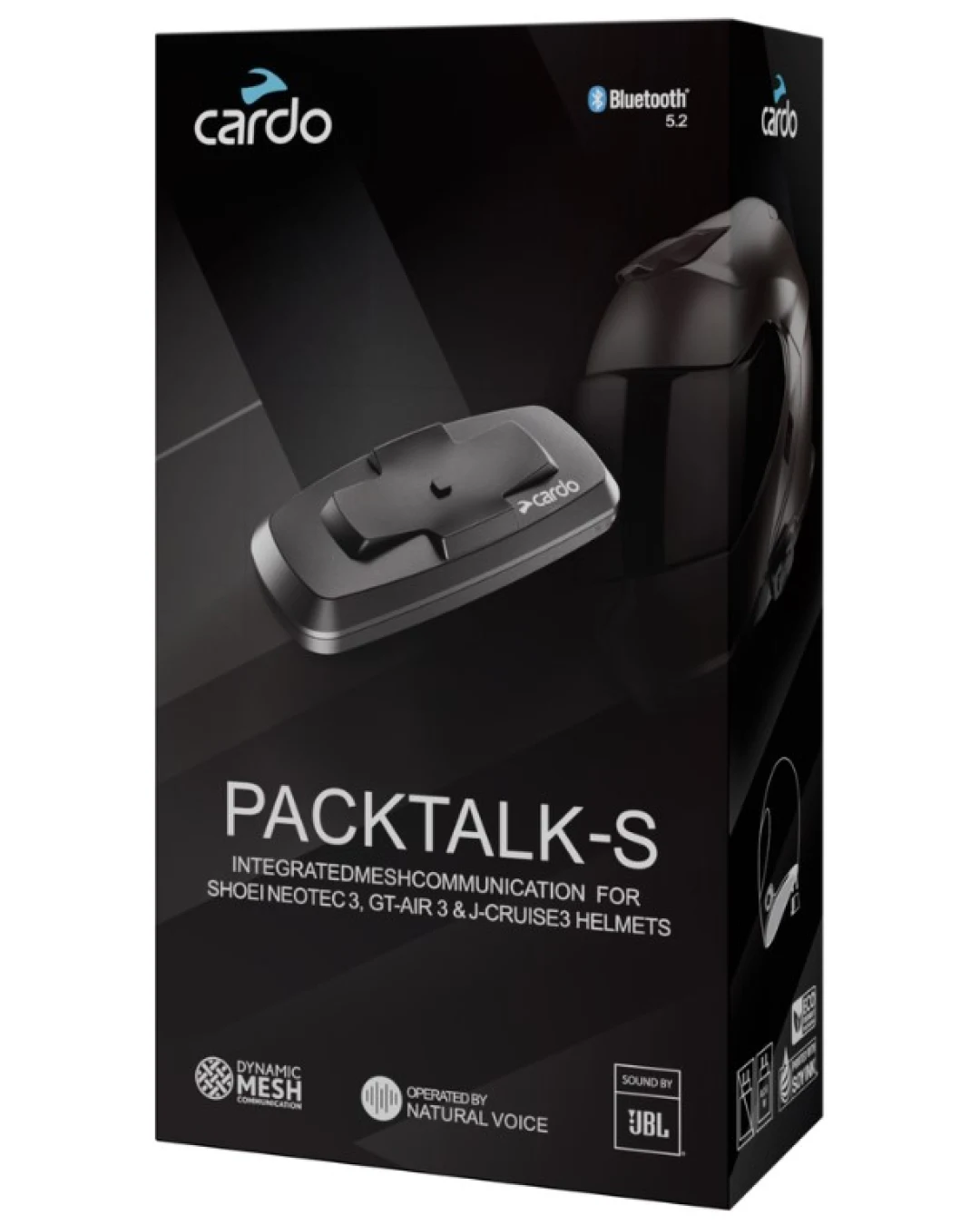 Интерком за мотоциклет CARDO Shoei Packtalk-S Single