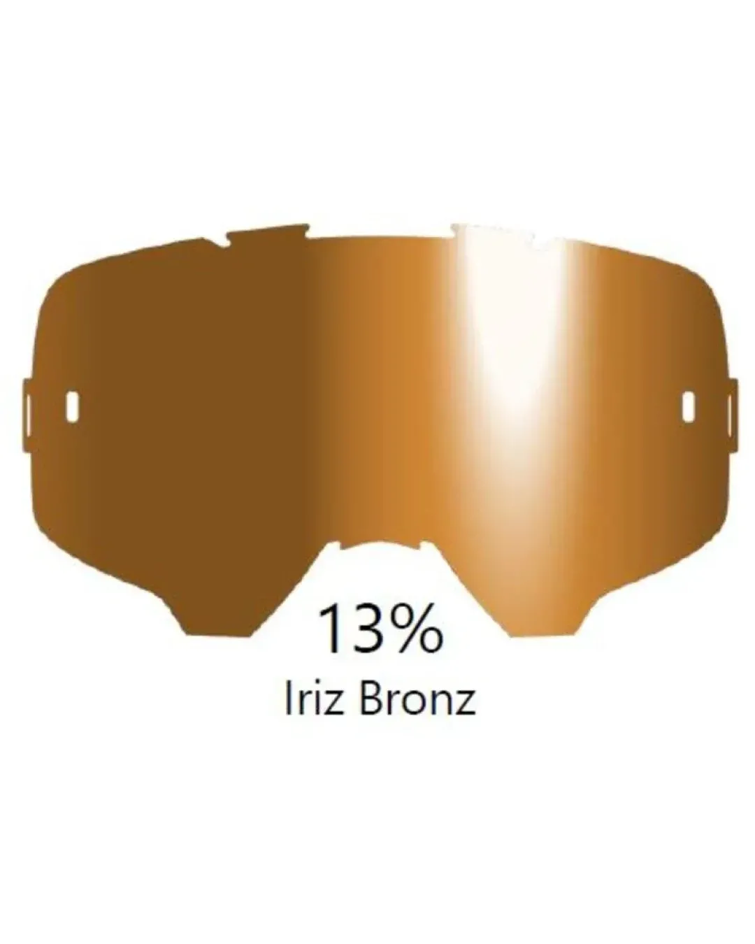 Iriz плака за очила Leatt Velocity-Bronz 13%