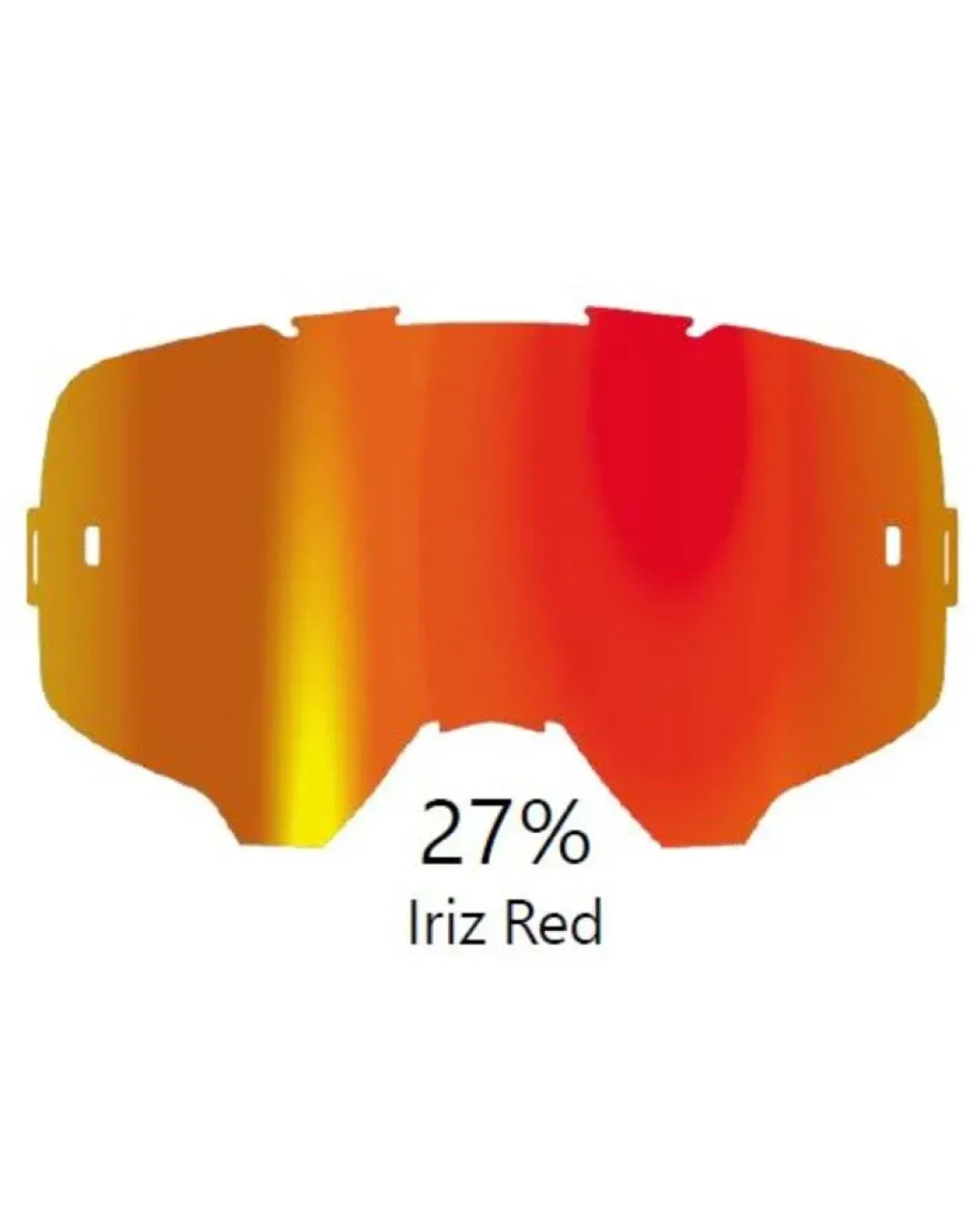 Iriz плака за очила Leatt Velocity-Red 27%