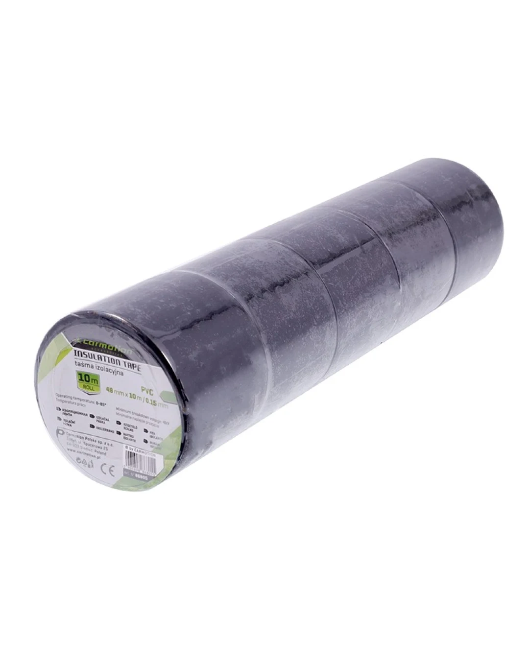 Изолирбанд Изолационна лента 48мм x 10м x 0.15mm черен Carmotion