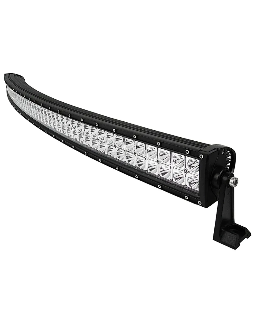 Извит 127См 288W Мощен Led Bar Лед Диоден Бар Прожектор с насочена бяла светлина 12V 24V