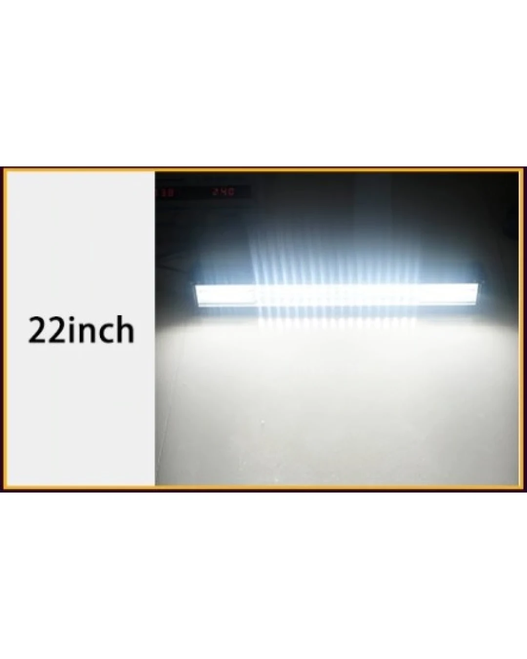 Извит 57 См 336W Мощен 7D 7Д Led Bar Лед Диоден Бар Прожектор 12V 24V