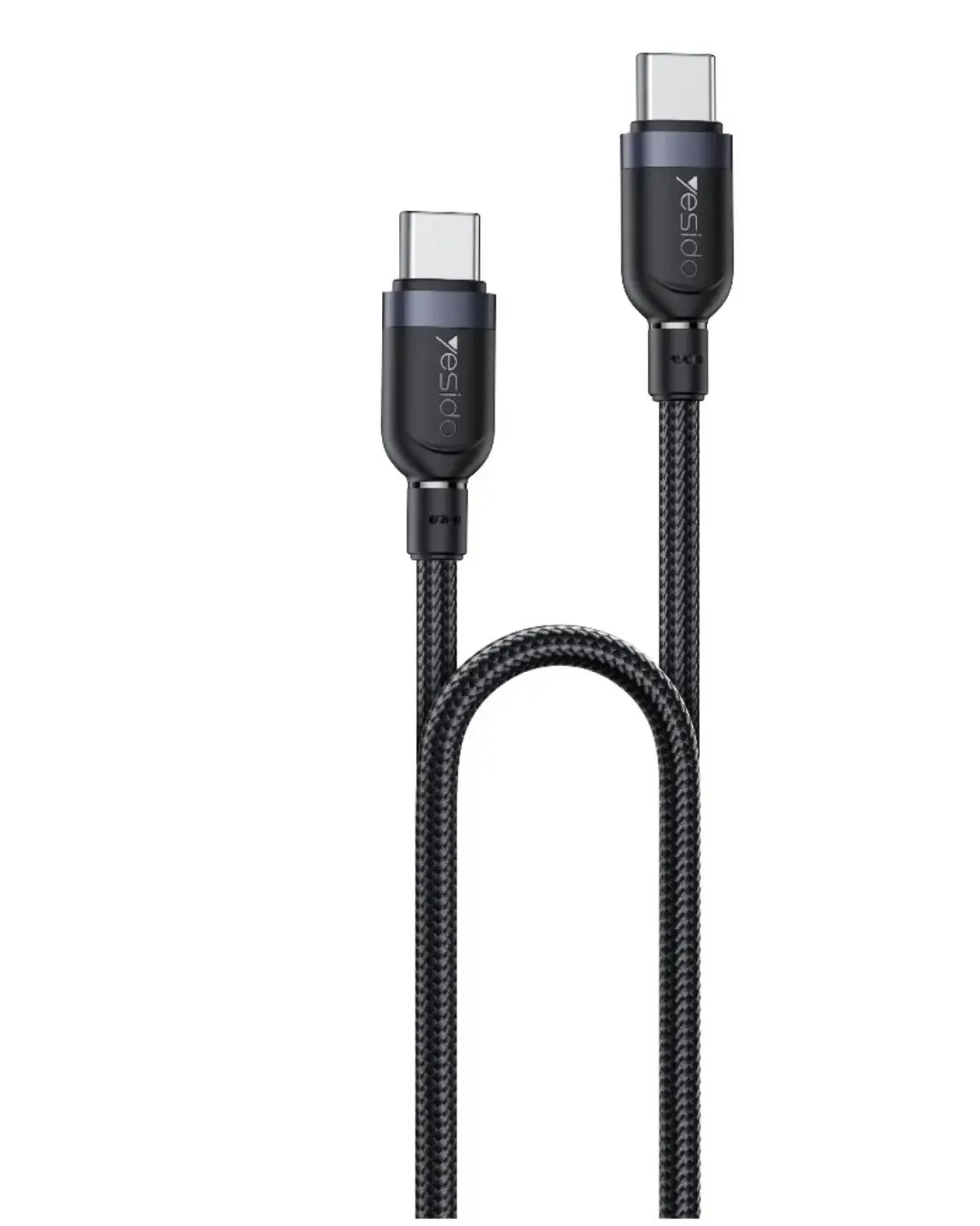 Кабел за зареждане Yesido CA190 Type-C към Type-C  (60W/480Mbps) 120 см