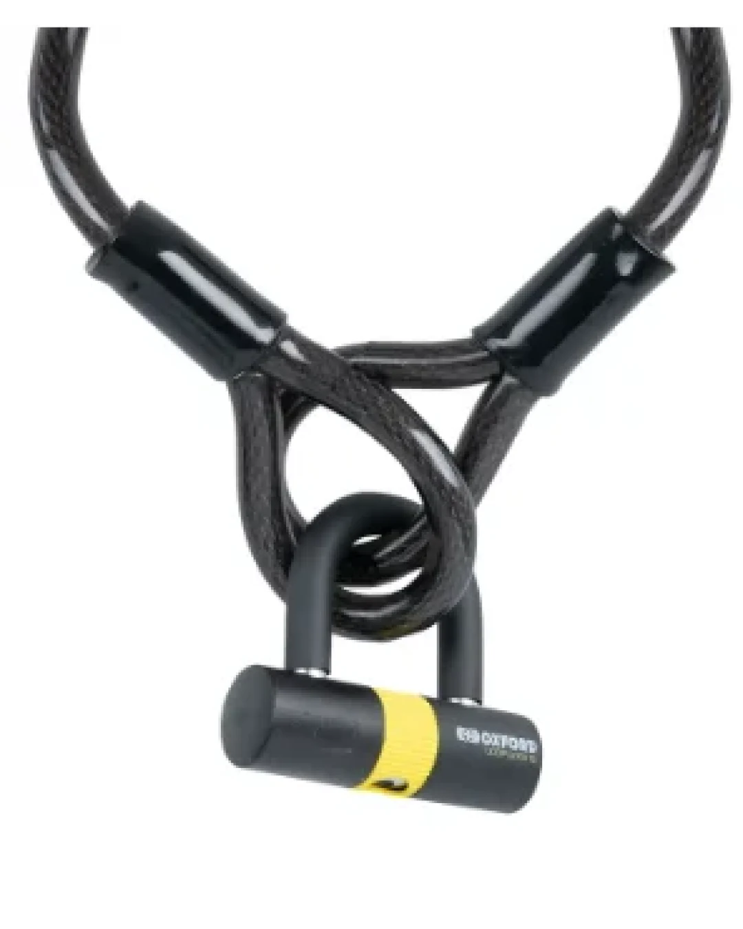 Кабелна ключалка OXFORD Loop Lock 15 мм x 2,0 м + мини скоба