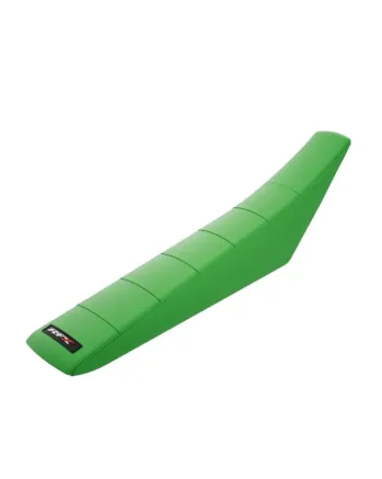 Калъф за седалка RFX Pro Ribbed Seat Cover - Green KX 85 STD Wheels 14-20 / 85 II 24-25